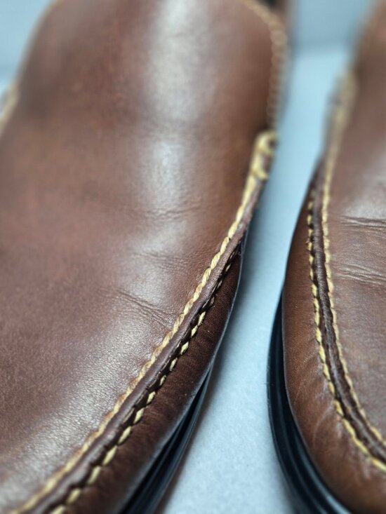Cole Haan Brown Leather Loafers Size 10.5